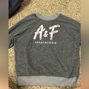 Abercobie kids girls crew neck